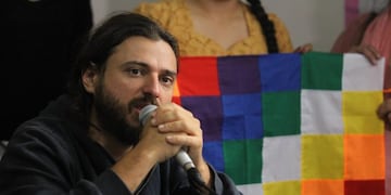 AME258\u002E BUENOS AIRES (ARGENTINA), 26/11/2019\u002E- El líder social argentino, Juan Grabois, informó este martes desde Buenos Aires que varias organizaciones sociales de Argentina designaron una delegación que viajará este jueves a Bolivia para redactar un \