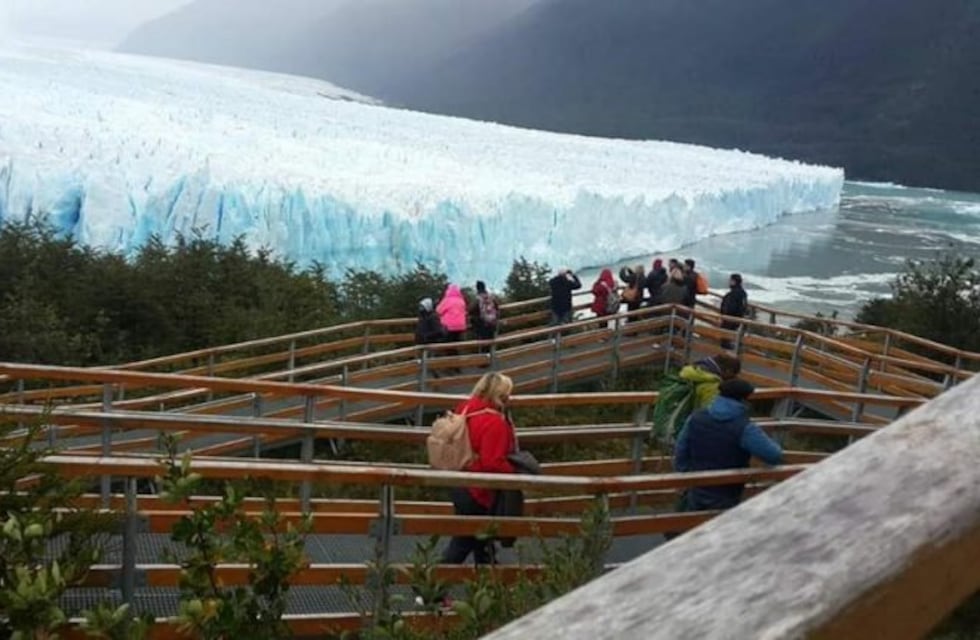 Glaciar Perito Moreno en exposición fotográfica en Francia