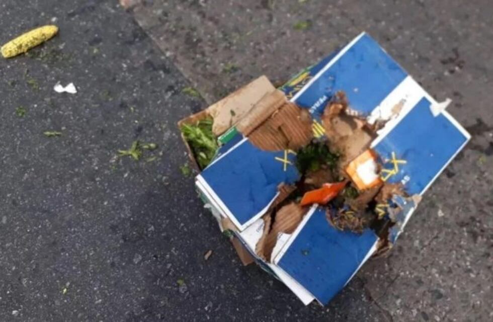 Villa Devoto: detonaron un paquete sospechoso y terminó siendo un cajón con verduras