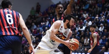 San Lorenzo quedó 3-2 arriba en la serie final\u002E (Foto: Prensa Liga Nacional)