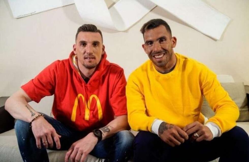 La publicidad que reunió a Carlos Tevez y Franco Armani en la previa del Superclásico