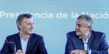 Macri y Morales en conferencia de prensa en Jujuy