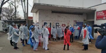 El barrio Las Flores fue uno de los últimos sitios donde se implementó el plan Detectar\u002E (@Leo_Caruana)