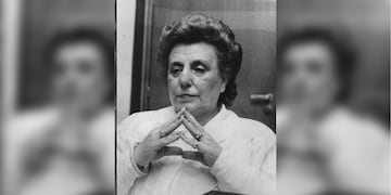 Margarita Malharro, una prócer "mendocina" en lo político y social y que cuenta con su propia biografía.