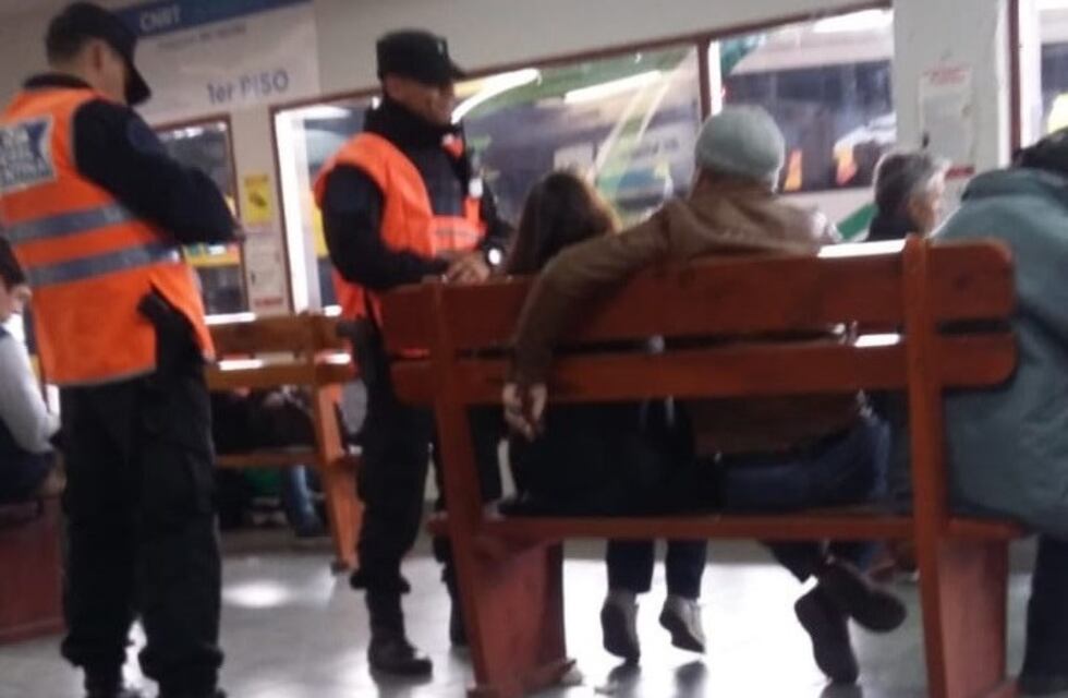 Comenzaron en la Terminal de Bariloche los controles de la Policía Federal