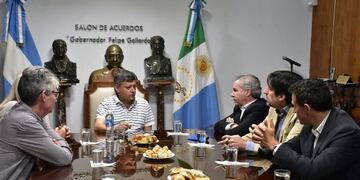 Domingo Peppo y Felipe Solá reunidos de cara al 2019