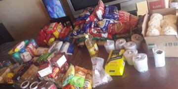 Donaciones de la barra de los trapos Atlético de Rafaela