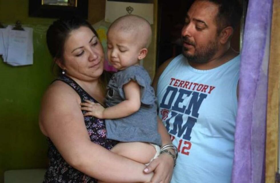 Piden ayuda para una nena de tres años con leucemia que vive en condiciones precarias