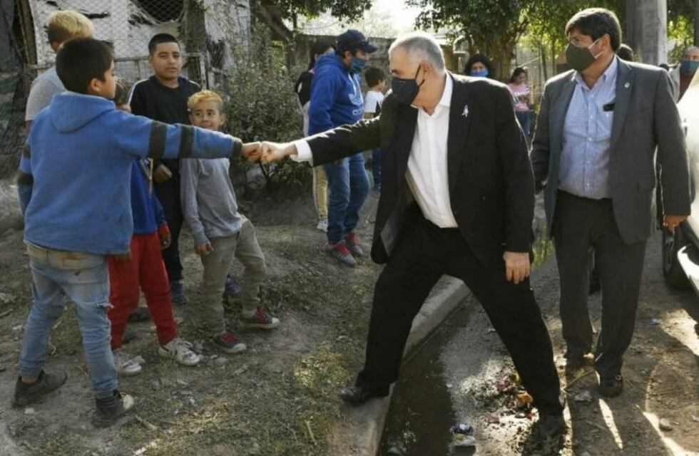 Jaldo visitó un comedor y supervisó trabajos de limpieza en Alderetes