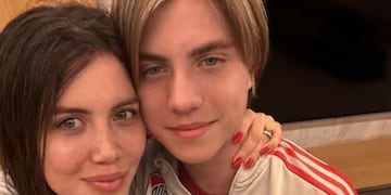 La foto de Valentino López, el hijo de Wanda Nara, en silla de ruedas que causó preocupación: “Tu familia está con vos”
