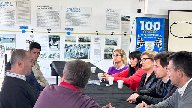 Viotti y su equipo visitó a Atlético de Rafaela