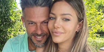 Evangelina Anderson y Martín Demichelis.