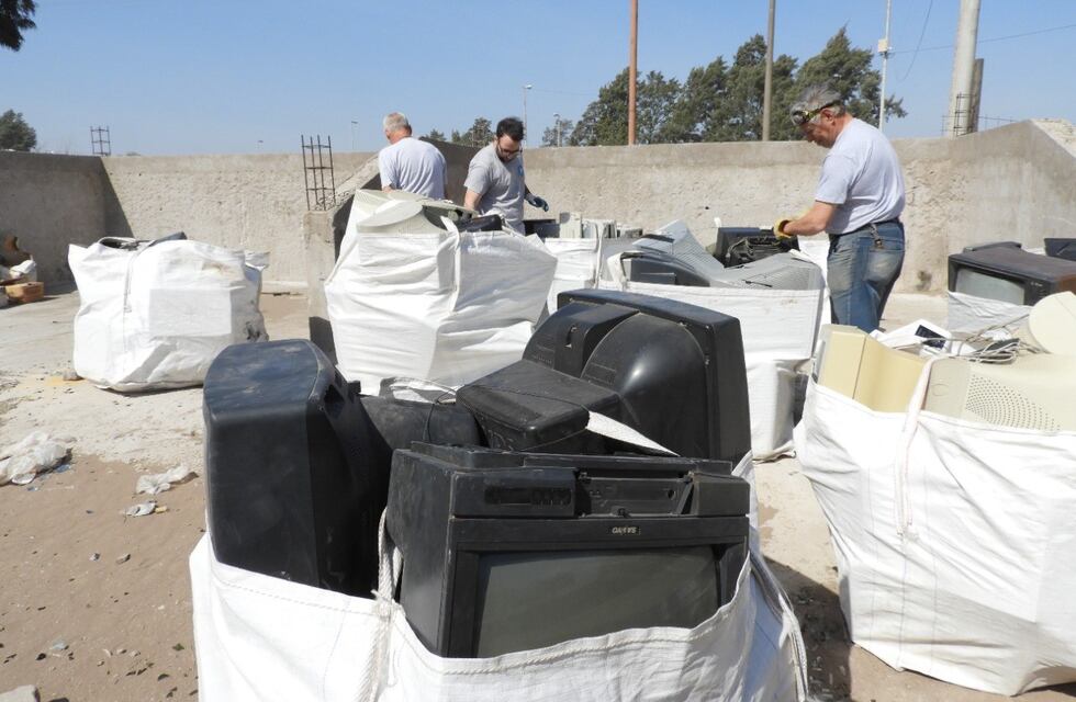 Punta Alta: juntaron un total de 3.500 kilos de residuos eléctricos y electrónicos