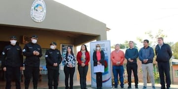 Inauguran nuevo destacamento policial en Puerto Iguazú.