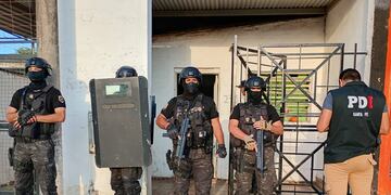 Allanamiento en Josefina