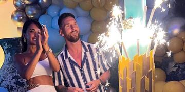 Lionel Messi festejó sus 35 años rodeado de amigos
