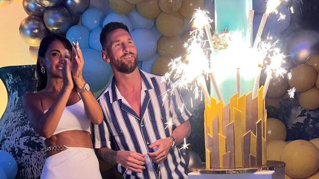 Lionel Messi festejó sus 35 años rodeado de amigos