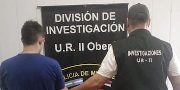 Detienen en Oberá a un joven buscado por agredir a un árbitro en un partido amateur de Panambí.