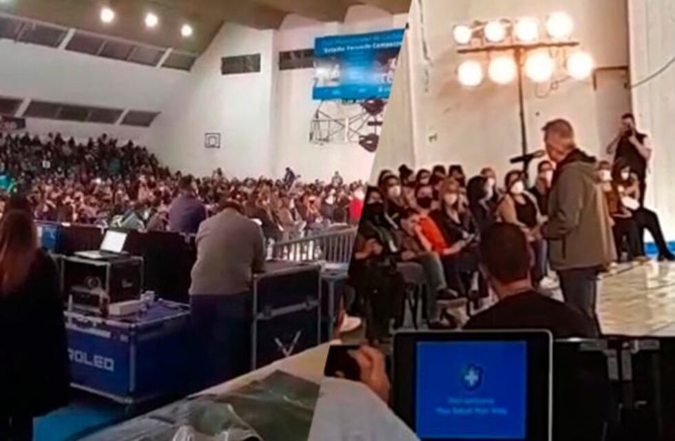 Córdoba: denuncian que los obligan a ir a actos del intendente Martín Llaryora, para cobrar subsidios