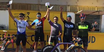 Los ciclistas puntaltenses completaron un buen fin de semana