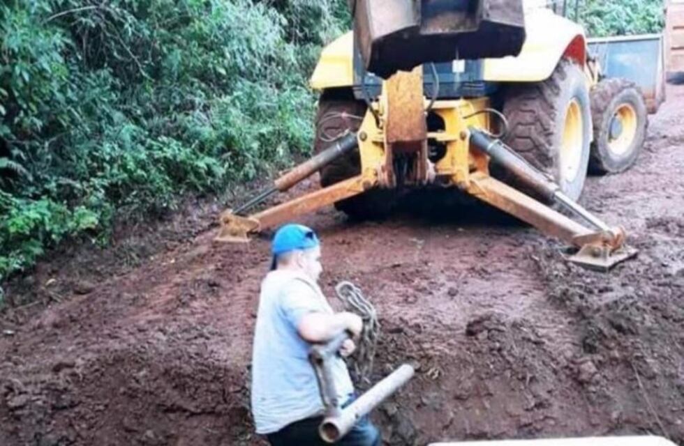 La municipalidad de Irigoyen reanudó las obras viales que se pararon por la cuarentena