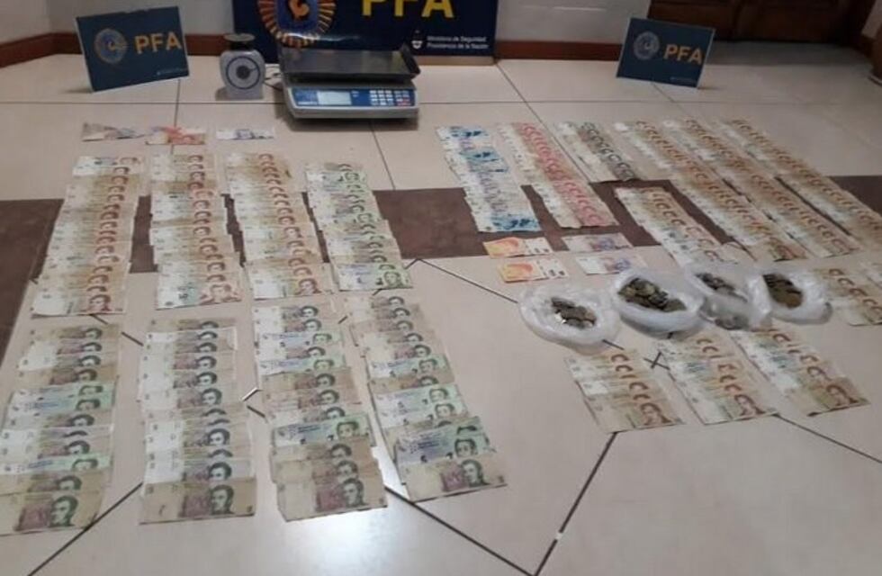 Seis detenidos, secuestro de droga y armas en operativos de fuerzas federales