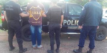 El detenido fue identificado como Ramón A\u002E de 38 años\u002E