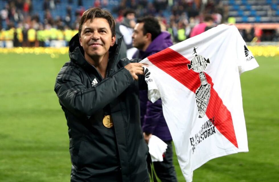 El video inédito de los festejos de Marcelo Gallardo en Madrid tras levantar la Libertadores con River