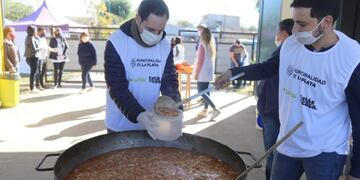 El Municipio realizó un operativo contra el Covid-19 en el Barrio Malvinas (Municipalidad de La Plata)