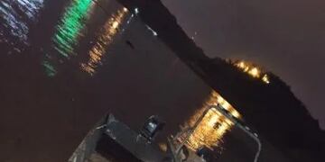 La droga estaba lista para atravesar el río Paraná\u002E