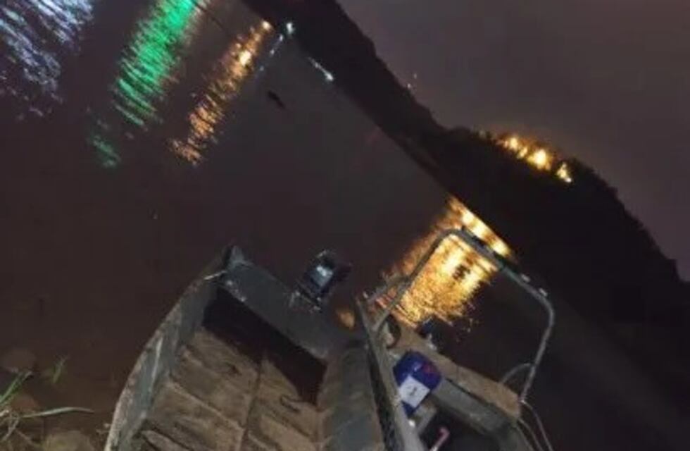 Incautan una canoa con 20 kilos de marihuana a orillas del río Paraná