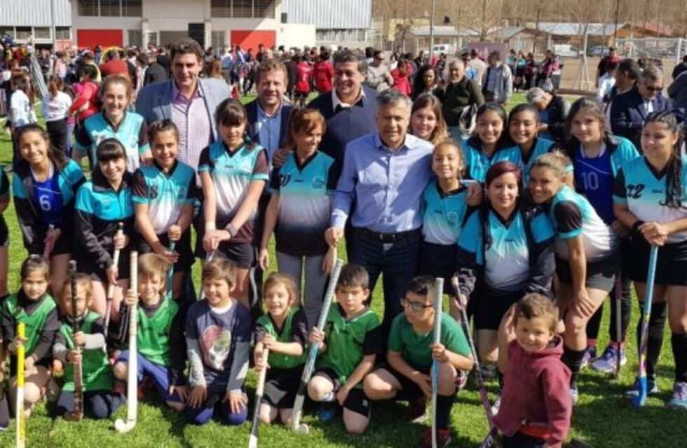 Quedó inaugurado el complejo deportivo en Uspallata