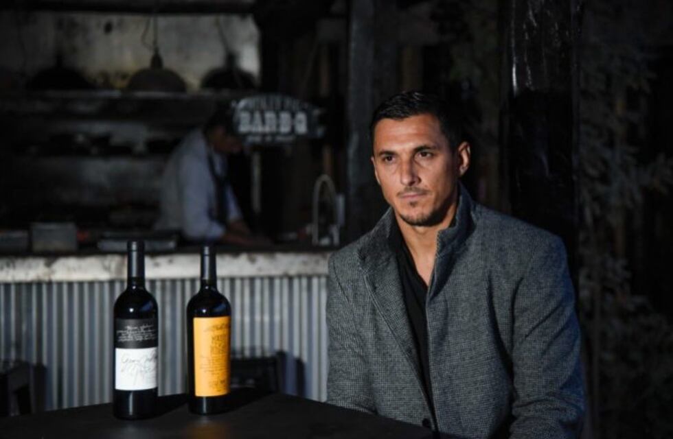 El vino de Nicolás Burdisso se consigue en Villa Allende