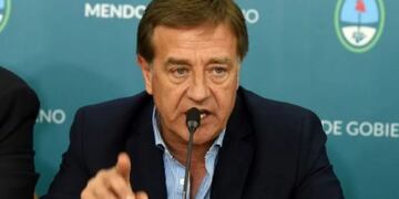 Rodolfo Suarez, gobernador de Mendoza\u002E