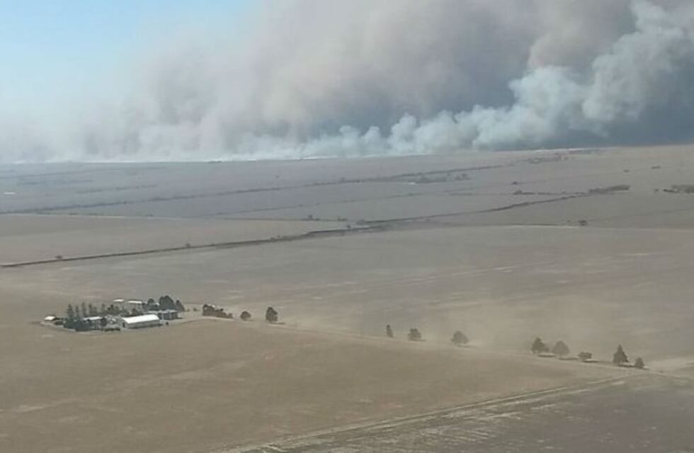 Lorgaron controlar el incendio en Colonia Cosme