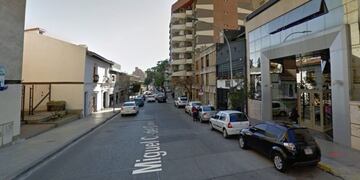 El hecho ocurrió en calle Corro al 300, en pleno centro de la ciudad de Córdoba\u002E