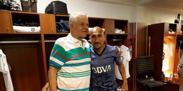 El Loco y el Cholo\u002E Dos ídolos en Talleres\u002E Y Willington es amado en Liniers también\u002E