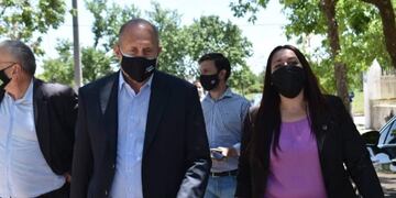 Entrega de móviles policiales en Frontera, Santa Fe