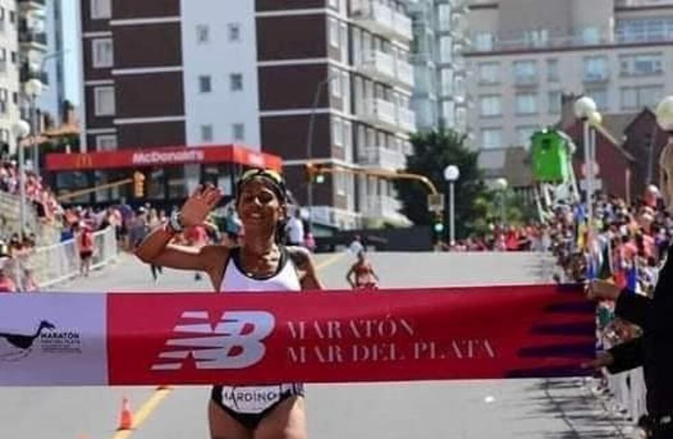 Belén Iardino y Ulises Sanguinetti son los ganadores del Maratón de Mar del Plata