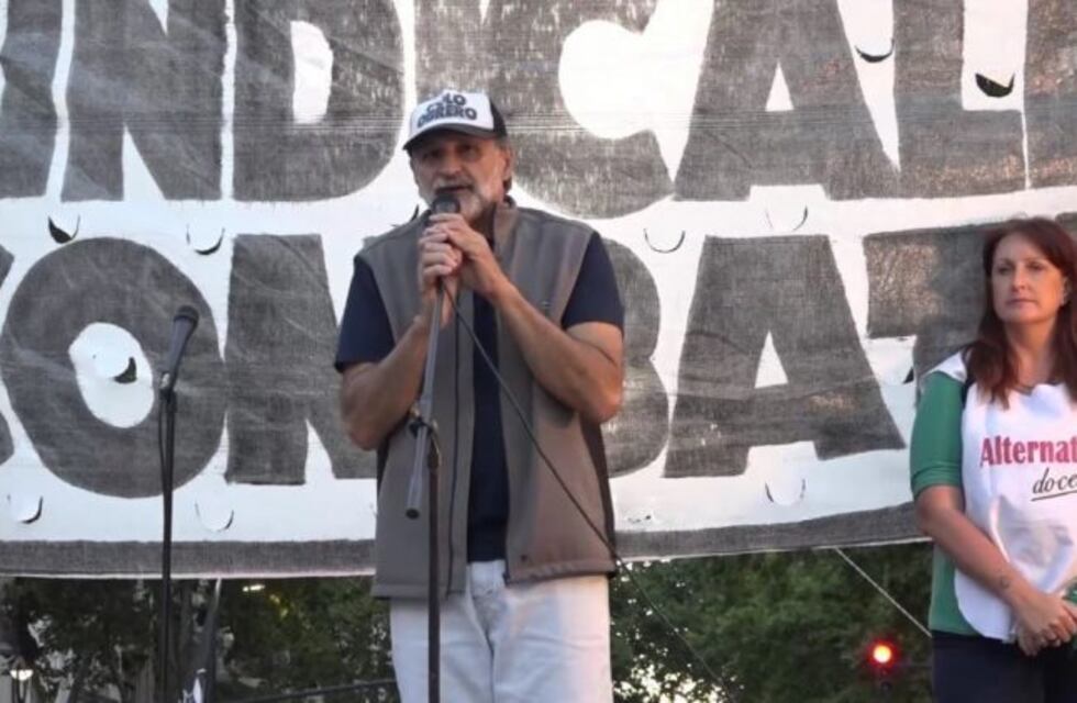 Eduardo Belliboni, del Polo Obrero, dijo que Alberto Fernández "apoyó la represión"