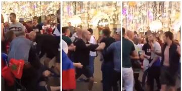 La pelea que terminó al grito de \