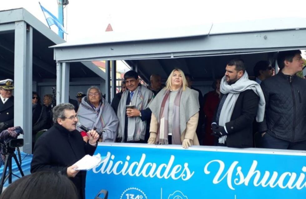 Ushuaia festejó su aniversario a lo grande