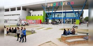 Hospital Pediátrico, en Avenida Vélez Sarsfield (Web)\u002E