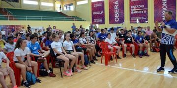 Capacitación de atletas en Oberá\u002E