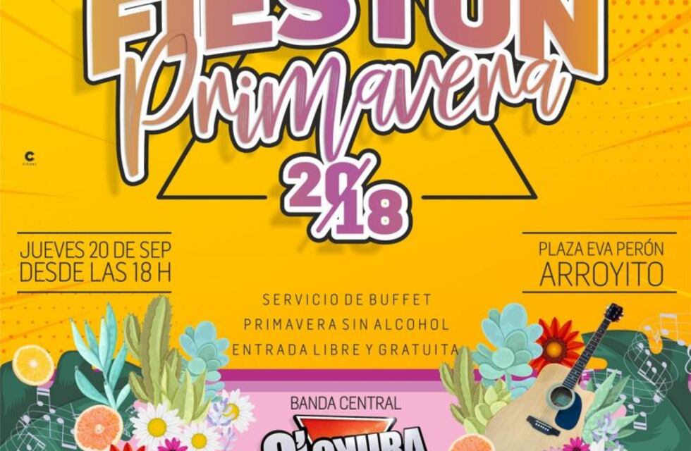 Arroyito se anticipa al comienzo de la primavera y celebra este jueves
