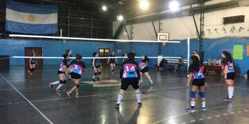 Torneo de voleibol, equipos de Río Grande en Tolhuin