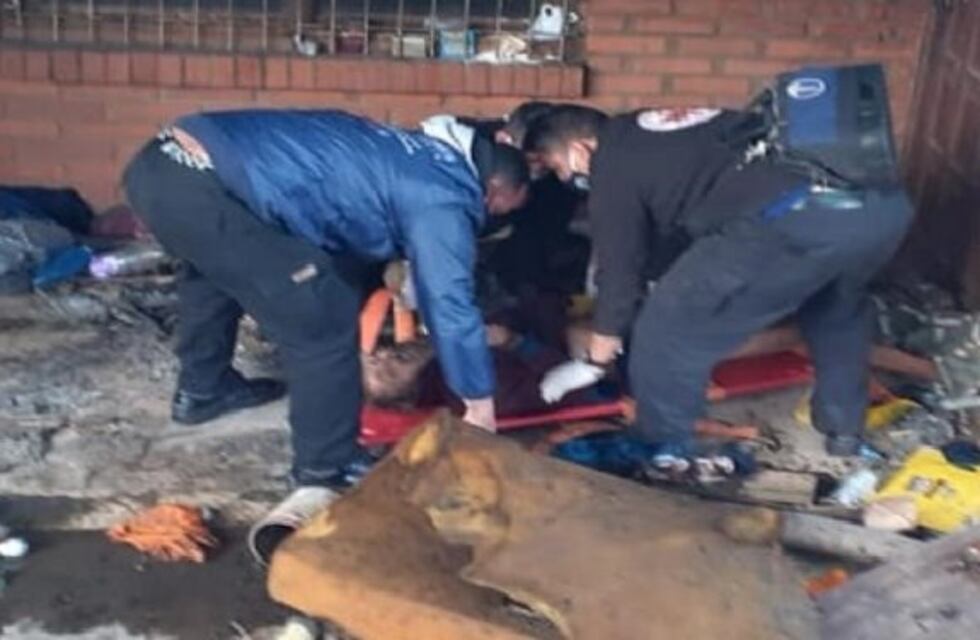 Un hombre de la calle fue rescatado con principio de hipotermia