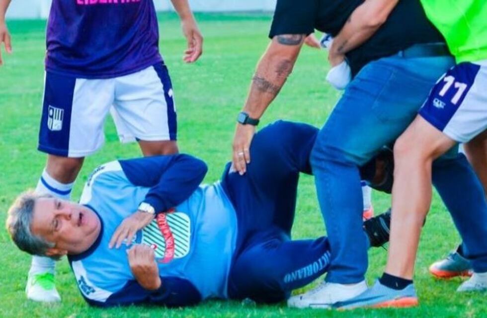 Agredieron a Luis Ventura tras un partido de fútbol en el ascenso