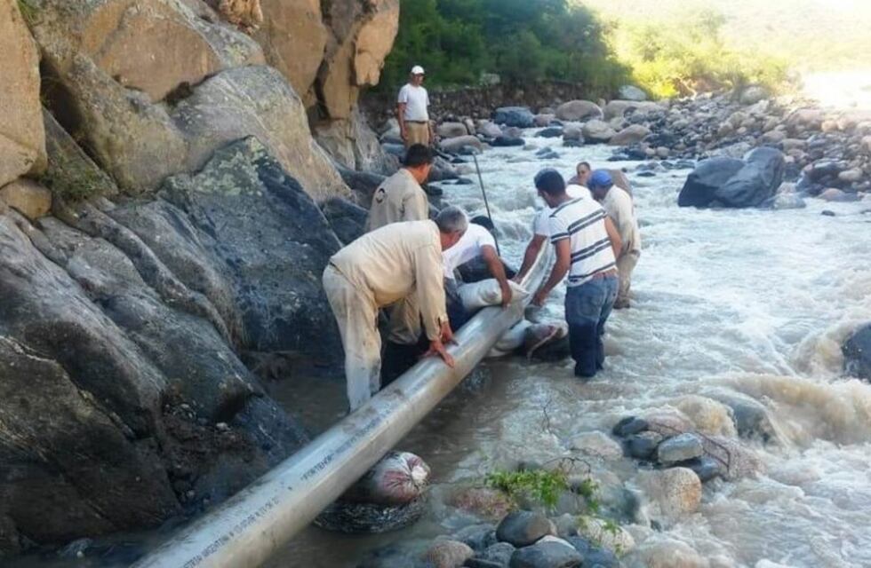 Se restableció el servicio de agua en El Rodeo
