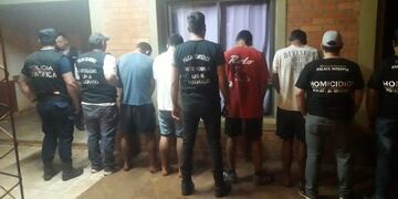 Los detenidos quedaron a disposición del juez Martín Brites